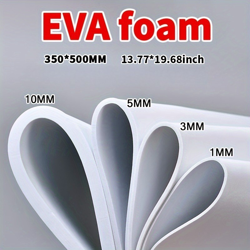 Cosplay Prop Foam Board - แผ่นโฟม EVA ขนาด 14x39 นิ้ว หนา