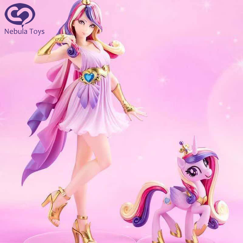 Kotobukiya Bishoujo - ฟิกเกอร์อนิเมะมายลิตเติ้ลโพนี่ เจ้าหญิงแคดแอนซ์ แอปเปิ้ลแจ็ค ฟลัตเตอร์ชายน์ มิคุโอะ สเตทู