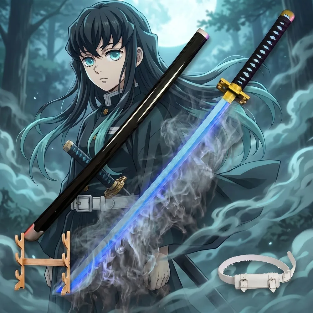 Cosplay Prop Katana - ดาบพลาสติก Demon Slayer ขนาด 104 ซม.