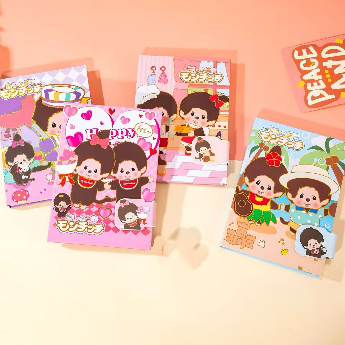 Cosplay Prop Book - สมุดระบายสีการ์ตูนน่ารัก A5 แบบแข็ง ปกปิดแบบ Snap-Closure สมุดวางแผน