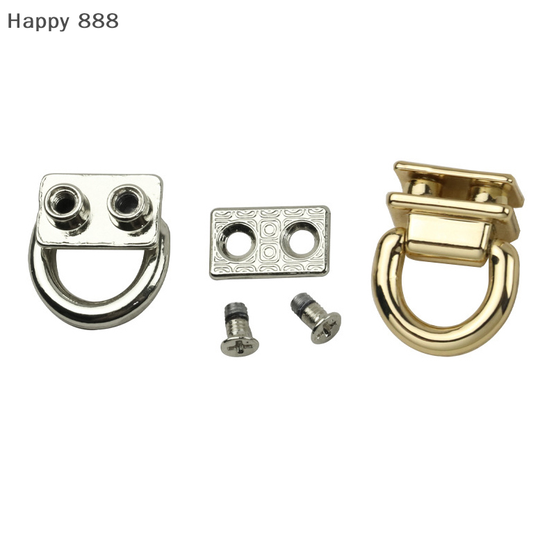 D Ring Strap - ห่วงรูปตัว D สำหรับกระเป๋า คลิปหนีบด้านข้าง ตัวล็อคแบบเกลียว ห่วงโซ่สำหรับกระเป๋า