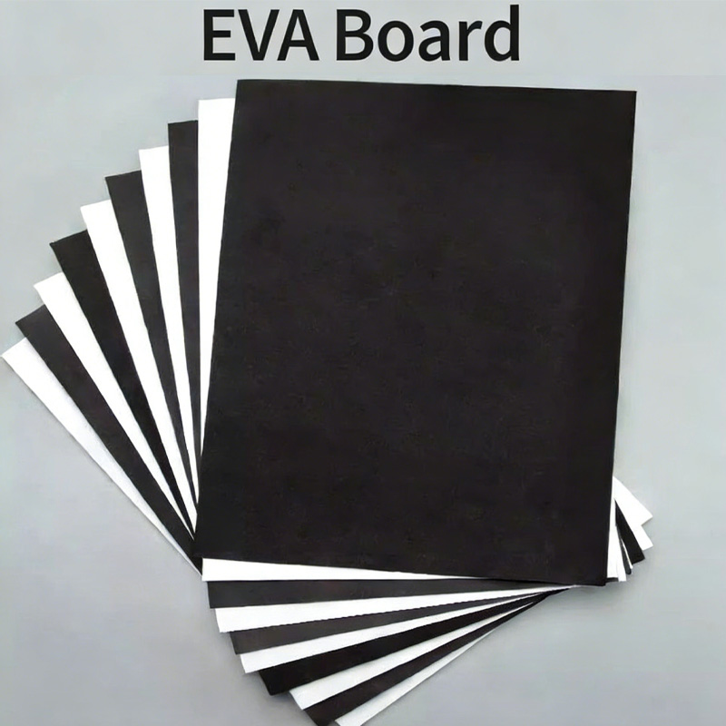 Cosplay Prop Foam Board - แผ่นโฟม EVA สีดำแบบไม่มีกาว, แผ่นฟองน้ำสีขาว, วัสดุสำหรับทำอุปกรณ์คอสเพลย์, วัสดุสำหรับทำฟิกเกอร์