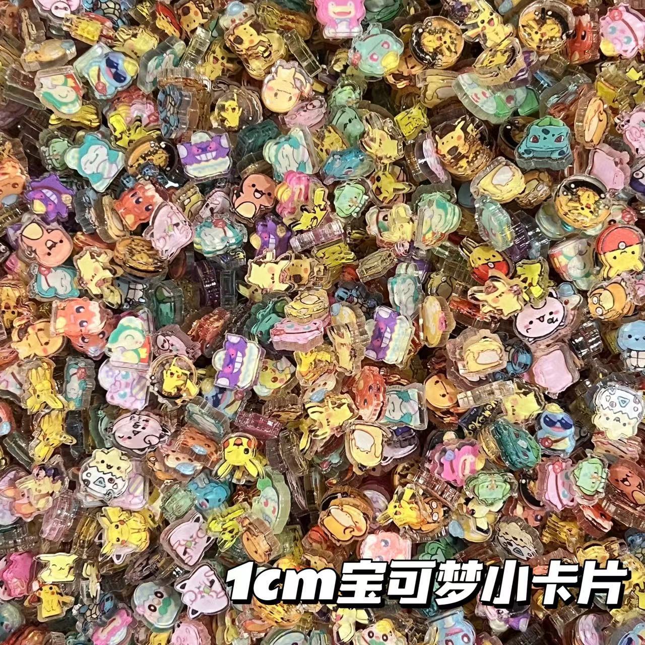 Cosplay Material For Prop - อะคริลิกโปเกมอนขนาดเล็ก 1 ซม. 2 ซม. สำหรับงาน