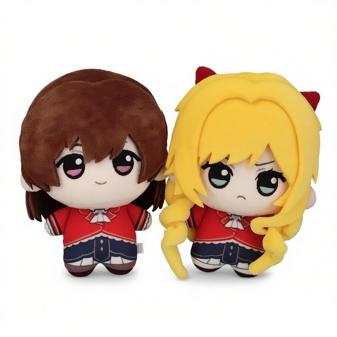 Cosplay Plushie Prop - ตุ๊กตาแอนิเมะขนาด 10 ซม. ฉันหลงรักตัวร้าย แคลร์ ฟรองซัวส์