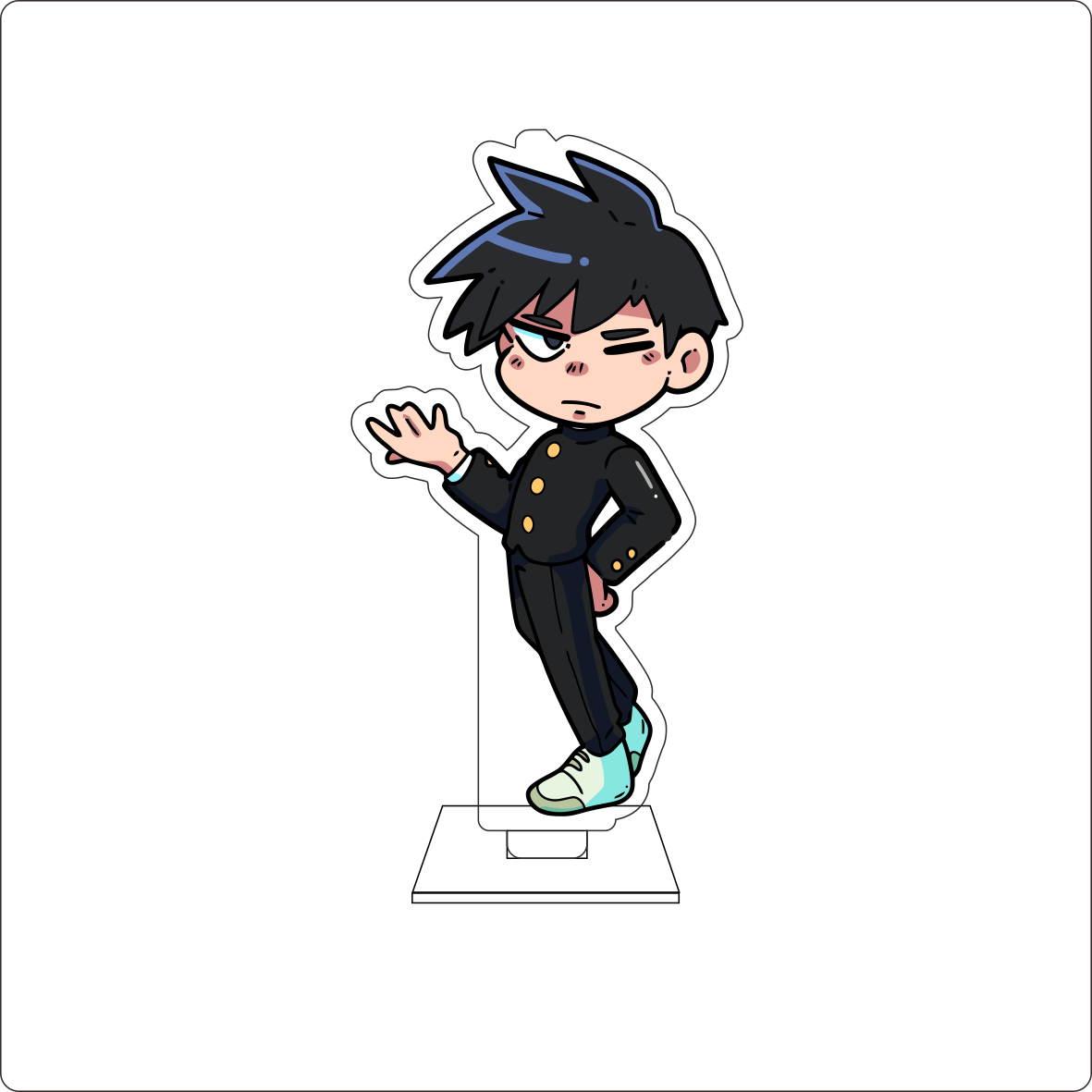 ฟิกเกอร์อะคริลิกน่ารัก 10 ซม.  - Anime Cosplay Prop บทวิจารณ์และราคา