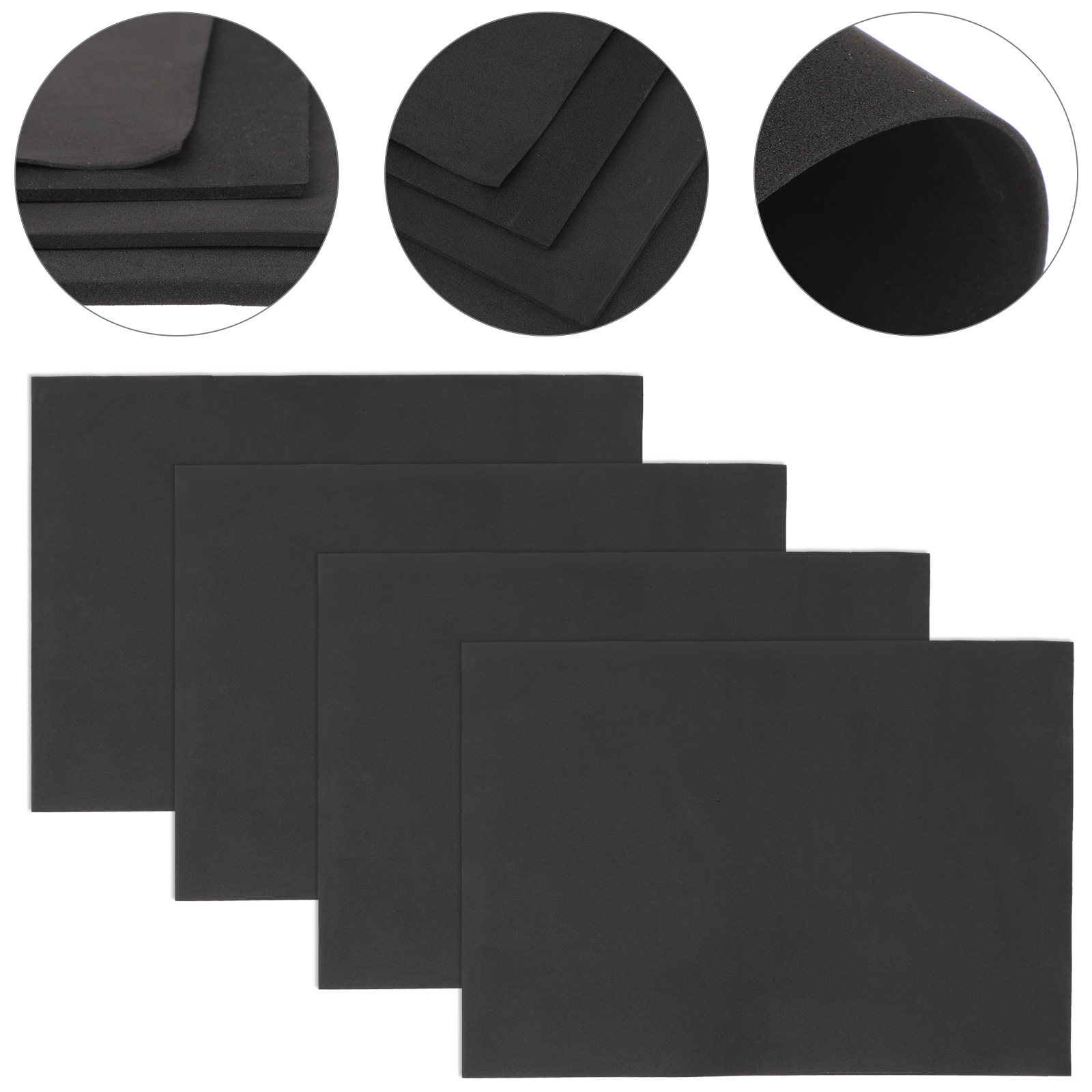 แผ่นโฟมอีวา 4 ชิ้น วัสดุงานฝีม - Cosplay Prop Foam Board บทวิจารณ์และราคา