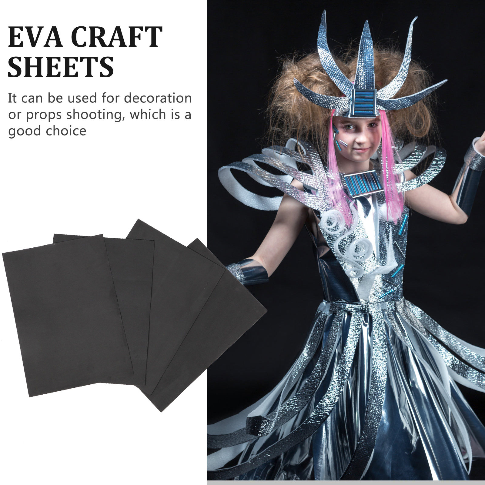 แผ่นโฟมอีวา 4 ชิ้น วัสดุงานฝีม - Cosplay Prop Foam Board บทวิจารณ์และราคา
