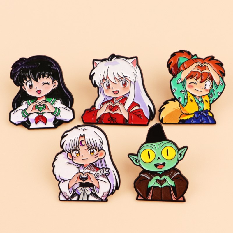เข็มกลัดเคลือบลายหัวใจพร้อมหูห - Cosplay Prop Bag บทวิจารณ์และราคา