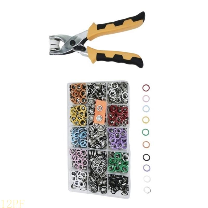 12PF 11 มม.โลหะ Fasteners พร้อ - Snap Plier Setter บทวิจารณ์และราคา