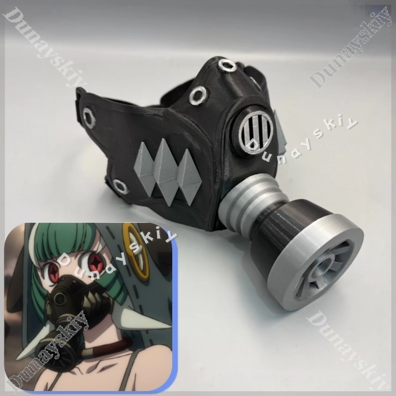กีต้า ไซเบอร์พังค์ หน้ากากกันแ - Cosplay Prop 3D Print บทวิจารณ์และราคา