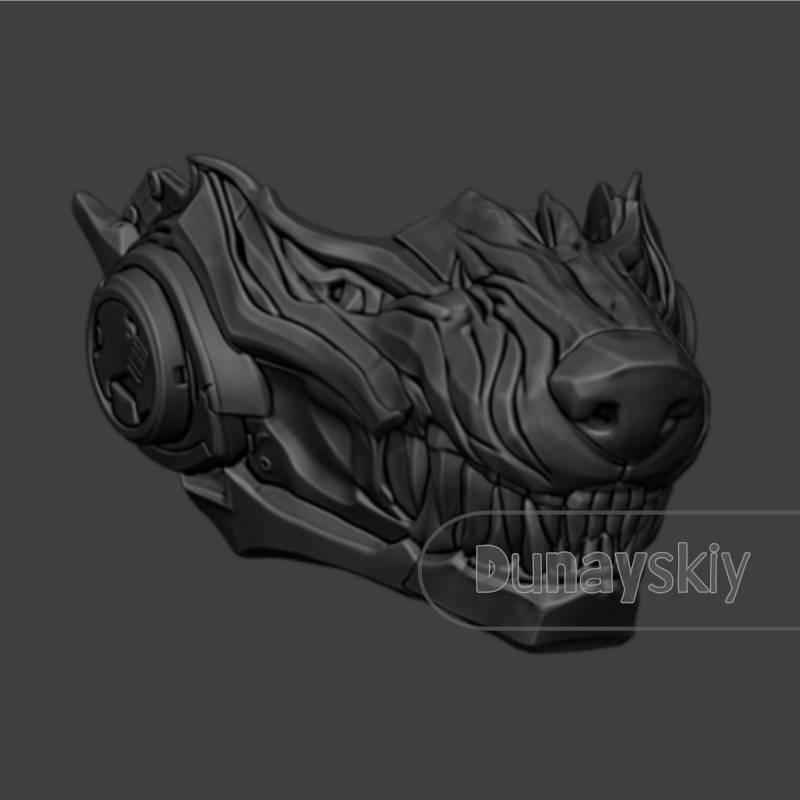 หน้ากากคอสเพลย์วาลโก วูล์ฟ จาก - Cosplay Prop 3D Print บทวิจารณ์และราคา