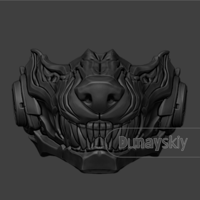 หน้ากากคอสเพลย์วาลโก วูล์ฟ จาก - Cosplay Prop 3D Print บทวิจารณ์และราคา