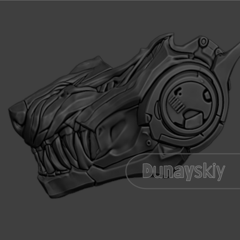 หน้ากากคอสเพลย์วาลโก วูล์ฟ จาก - Cosplay Prop 3D Print บทวิจารณ์และราคา