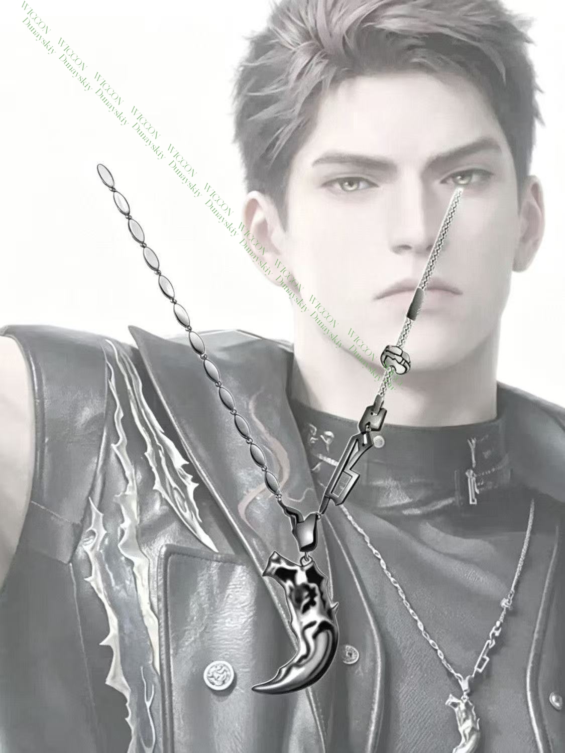 หน้ากากครึ่งหน้า Love and Deep - Cosplay Prop 3D Print บทวิจารณ์และราคา
