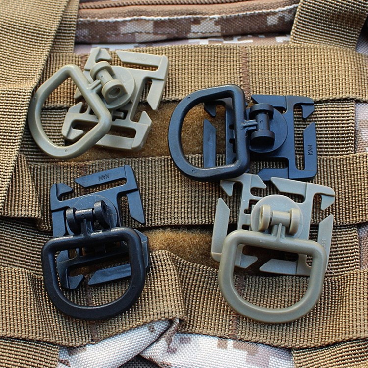 4 ชิ้น 360 หมุน D - แหวนคลิปกร - D Ring Strap บทวิจารณ์และราคา