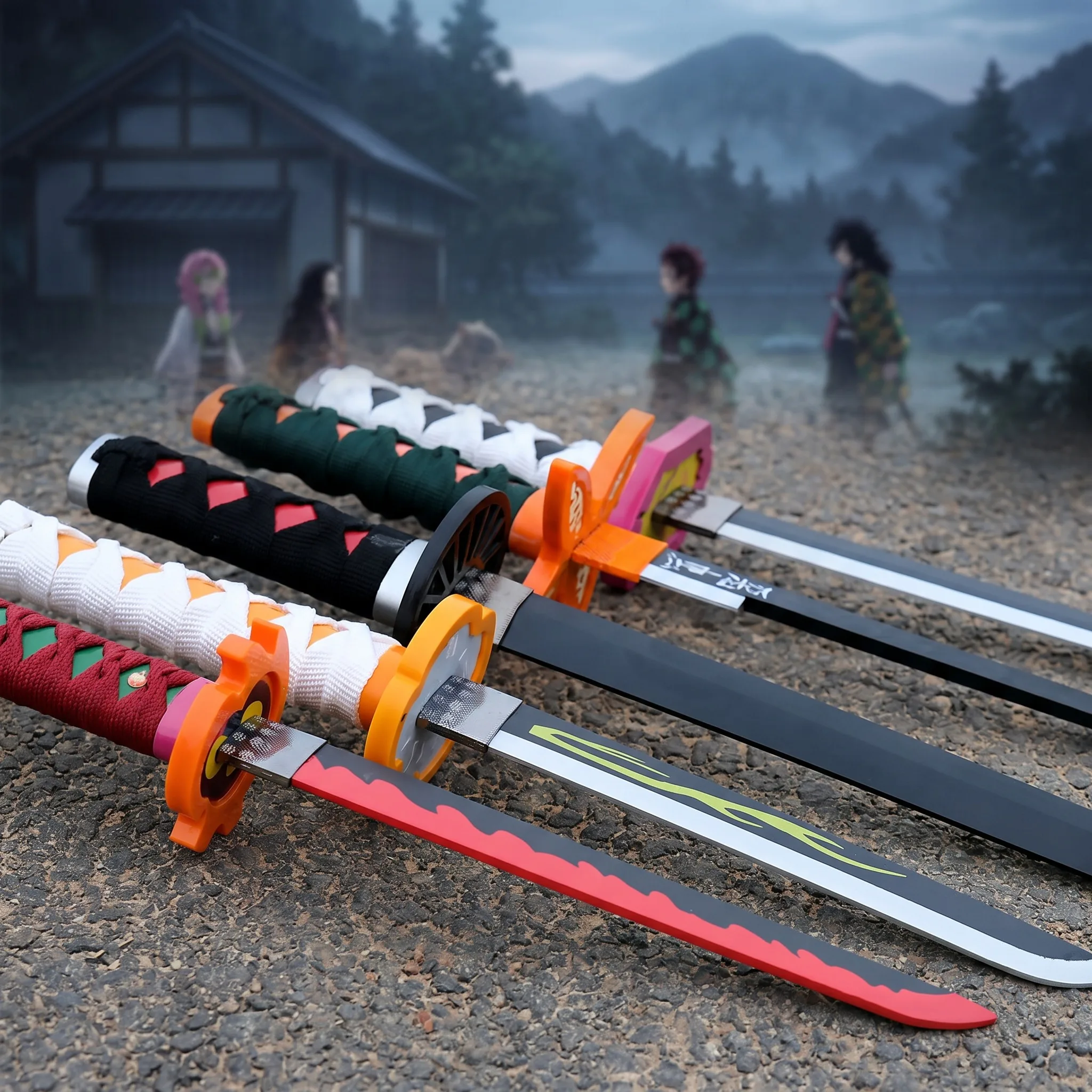 ดาบคาตานะ 72 104 ซม. ดาบพิฆาตอ - Cosplay Prop Katana บทวิจารณ์และราคา