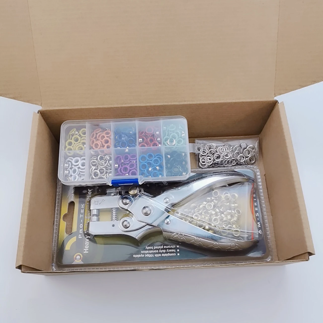 5MM ตาไก่คีมติดตั้ง 300pcs สีต - Snap Plier Setter บทวิจารณ์และราคา