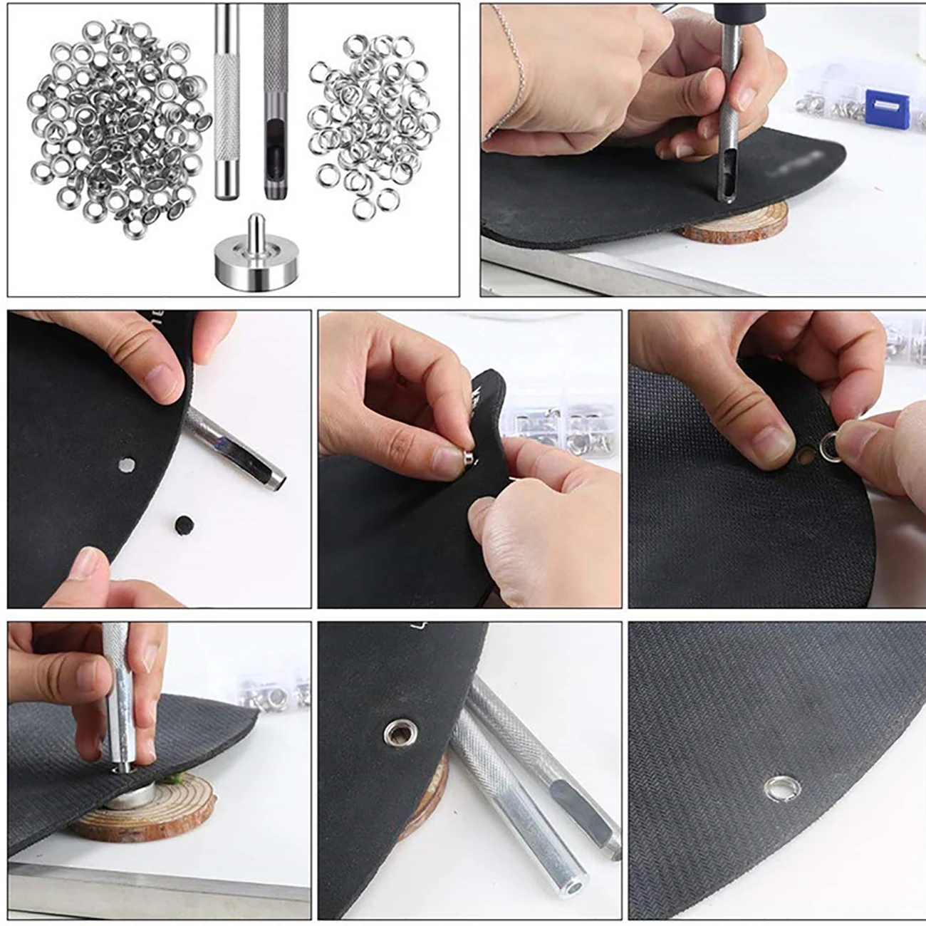 5MM ตาไก่คีมติดตั้ง 300pcs สีต - Snap Plier Setter บทวิจารณ์และราคา