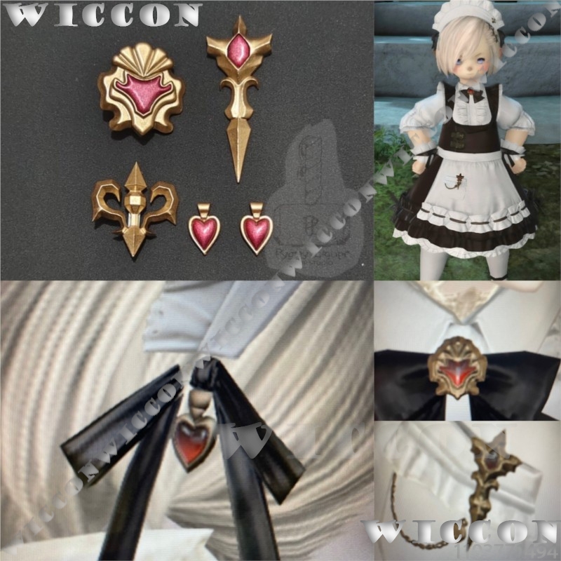 ชุดอุปกรณ์เสริมชุดแม่บ้านคลาสส - Cosplay Prop 3D Print บทวิจารณ์และราคา