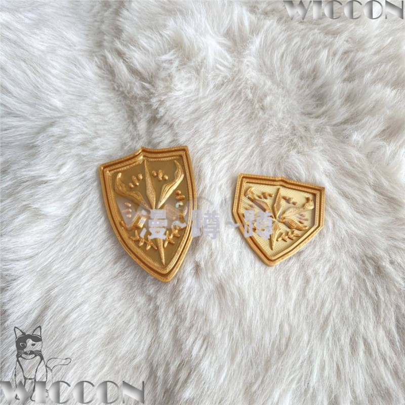 ตราสัญลักษณ์โรงเรียนสีทอง ซึกิ - Cosplay Prop 3D Print บทวิจารณ์และราคา