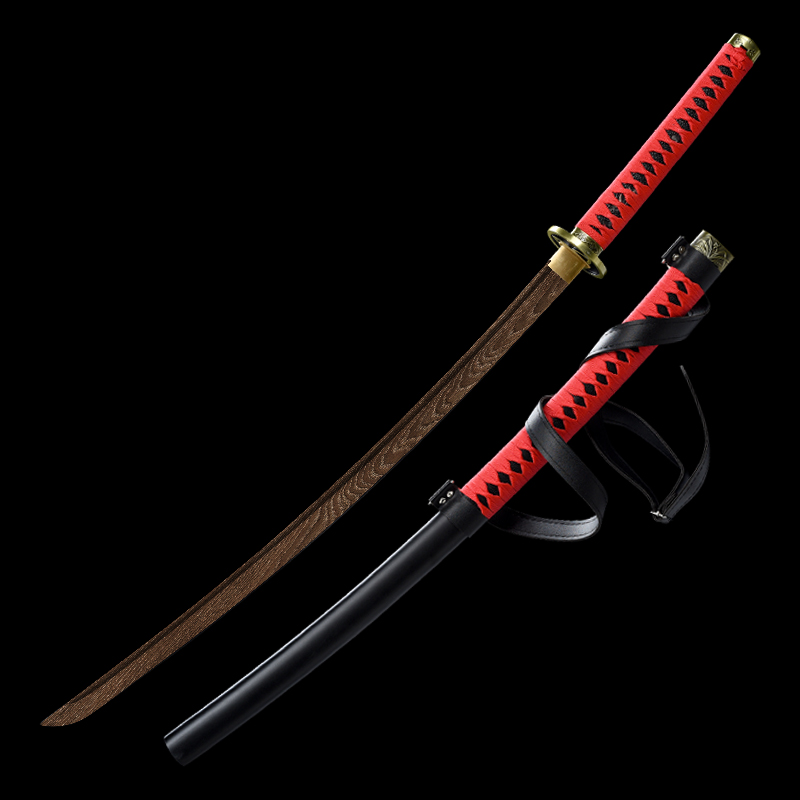 ไม้ Katana พร้อมสายรัดดาบนินจา - Cosplay Material For Prop บทวิจารณ์และราคา