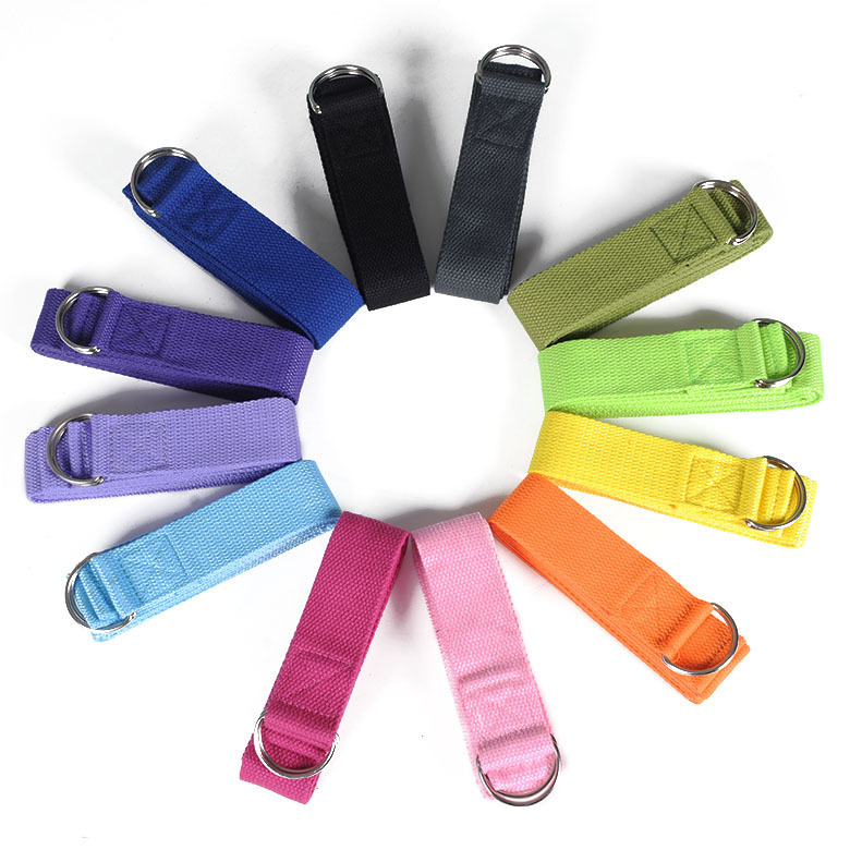 สายรัดโยคะผ้าฝ้าย 1.8 เมตร 1 เ - D Ring Strap บทวิจารณ์และราคา