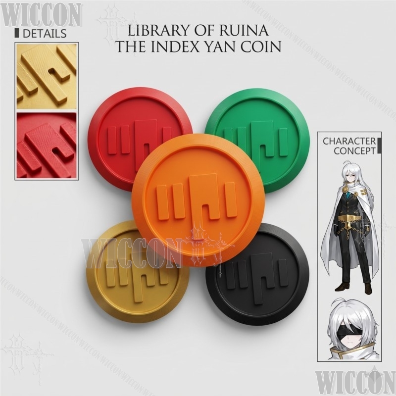 Library Of Ruina The Index Yan - Cosplay Prop 3D Print บทวิจารณ์และราคา